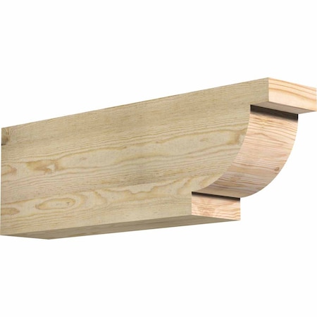 Ekena Millwork Alpine Rough Sawn Rafter Tail, Douglas Fir, 6"W x 10"H x 32"L RFT06X10X32ALP00RDF